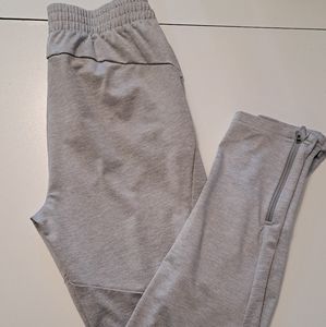 Boys lightweight shiny Light Grey jersey joggers from Old Navy